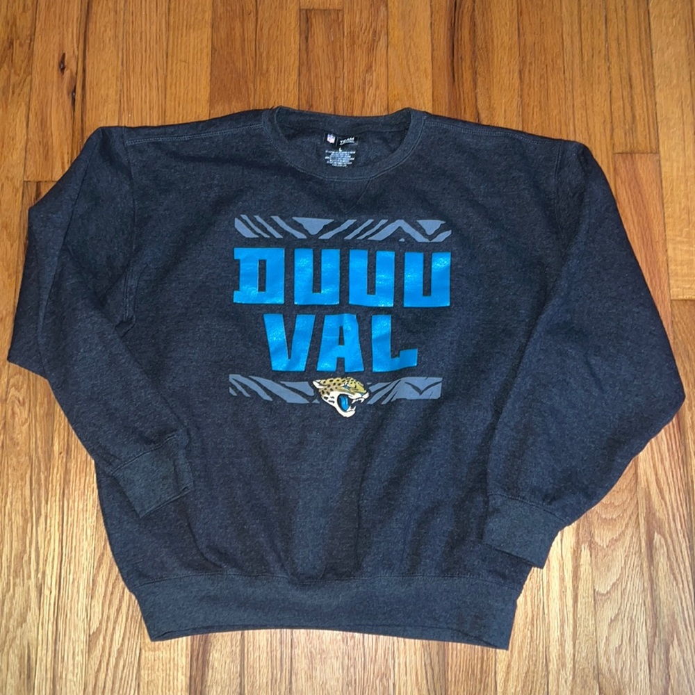 Jacksonville Jaguars Duval Crewneck Large nfl sweater